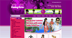 Desktop Screenshot of funkyfeverfancydress.co.uk
